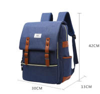 Mochila para hombre con carga USB, bolso para ordenador portátil, mochila escolar para estudiantes, bolso de viaje informal - details 0