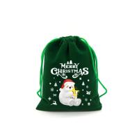 Bolsas de Terciopelo Navideñas Pequeñas 10pcs Bolsas de Dulces para Regalos - details 17