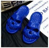 Zapatillas de Hombre con Diseño de Calavera Sandalias de Playa Antideslizantes con Suela Gruesa - details 4