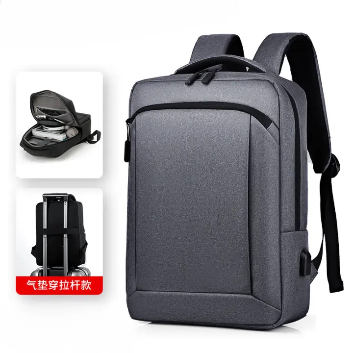 Mochila Mochila de gran capacidad Mochila Moda Viaje Bolsa de ordenador impermeable y resistente al desgaste - 1
