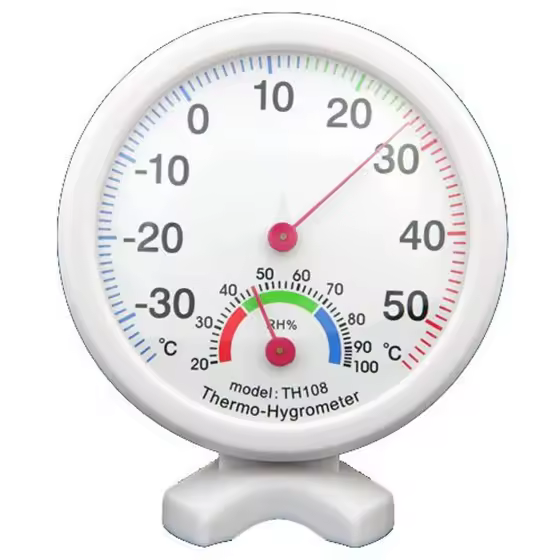 Higrómetro, termómetro de humedad, medidor de temperatura - 1
