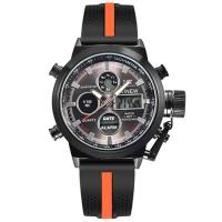 Reloj de Negocios de Lujo Premium Reloj Automático con Correa de Goma Funciones Deportivas Multifunciónes Estilo Formal - details 10