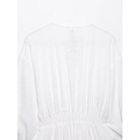Moda clásica personalizada para mujer, mini vestido bordado calado - details 9