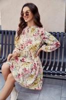 Vestido Floral Midi para Mujer Moda de Primavera Otoño 2025 Vestidos Largos para Mujeres Curvas - details 4