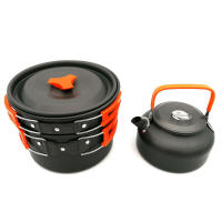 Juego de Cocina Plegable Portátil Utensilios Duraderos de Aluminio para 2-3 Personas Resistente al Calor Ideal para Camping y Picnics - details 10
