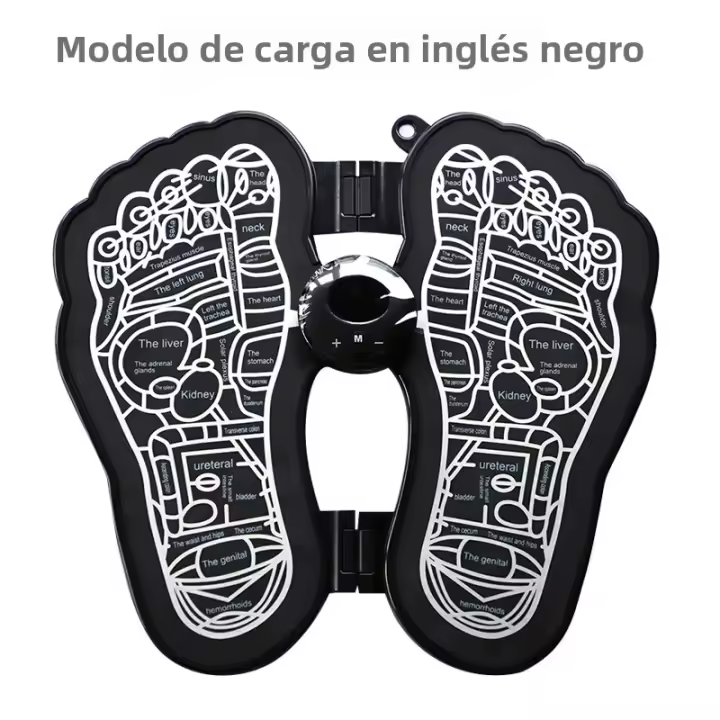 Masajeador de pies plegable, que almacena el masajeador de pies perezosos, fisioterapia de pulso de acupuntura - 1