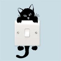 Pegatinas Luminosas de Gato Perro Decoración de Pared para Hogar para Horas de Oscuridad - details 3