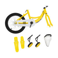 Bicicleta Deportiva para Niños de Acero al Carbono Aleado Estabilizadores Cuero PU Diseño Creativo - details 17