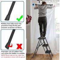 Escaleras Plegables de 150KG Pedales Antideslizantes Anchos Taburete Escaleras de Mano de Acero - details 44