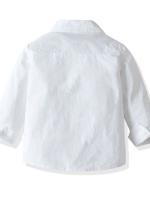 Conjunto de Caballero Elegante Formál 3pcs Camisa con Corbata de Manga Larga, Pantalones, Chaleco - details 1