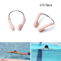 Alambre de acero de 1/2/3 piezas, equipo de natación de silicona suave antideslizante, duradero, accesorios para deportes acuáticos, Clip nasal, herramienta de buceo - details 0