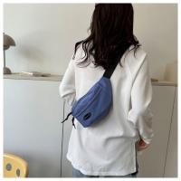 Bolso pequeño de moda 2025, nuevo bolso de lona informal para hombre, mochila cruzada para deportes y fitness - details 34