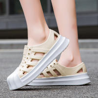 Agujero zapatos pareja ocio al aire libre versión coreana playa transpirable antideslizante suela suave hueco sandalias lluviosas - details 38