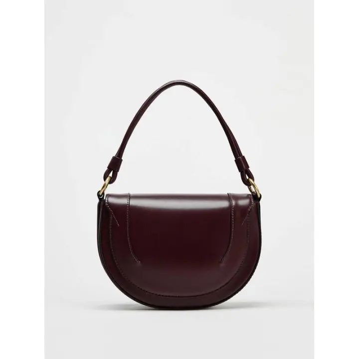 Otoño e invierno nuevo bolso de mujer línea de contraste de color avanzado adornado bolso bandolera de un solo hombro Mochila de lujo de alta gama - 1
