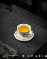 La apertura exclusiva de Ru Kiln Master Personal puede aumentar el regalo de una sola taza de té Kung Fu China-Chic de alta gama - details 7