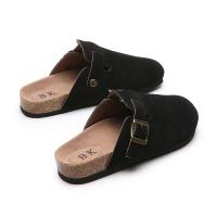 Zapatillas planas de exterior Retro concisas para mujer, sandalias modernas con hebilla, zapatos con correa, otoño e invierno, novedad de 2023 - details 24