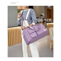 Bolsa de viaje de gran capacidad Weekender bolsas de Lona de noche with Para Zapatos bolsas de fitness Deportivo para Mujeres - details 14