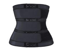 Women Waist Trimmer Tripple Belts Waist Trainer Shaperwear Tummy Control Slimming Fat Burning For Postpartum Sheath Belt - details 6