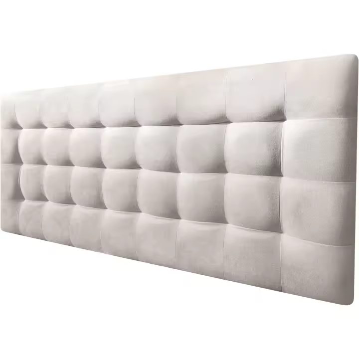 Cabecero Cama Canadá Deluxe - Cabezal Tapizado Acolchado de Tela Antimanchas - Cabecero Premium Dormitorio - 1