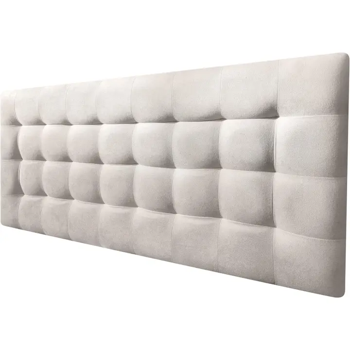 Cabecero Cama Canadá Deluxe - Cabezal Tapizado Acolchado de Tela Antimanchas - Cabecero Premium Dormitorio - 1