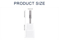 Broca de Mandril KADS de Acero Inoxidable Bit de Manguito para Máquina de Perforar Pequeño Mini Manguito de Muelas Herramientas de Manicura - details 2