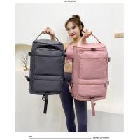 Mochila De Viaje Para Mujer IKE MARTI Con Gran Capacidad Bolsa Deportiva De Fin De Semana Yoga Multifuncional Cruzable Con Cremallera - details 28