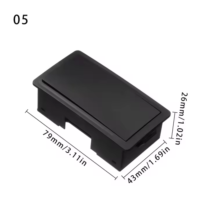 Caja de accesorios de plástico ABS ip67, caja de conexiones para exteriores, piezas de instrumentos, Caja de proyectos electrónicos - 1