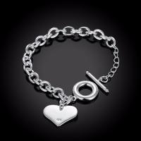 Pulseras de corazón de para mujer, joyería de lujo, recuerdo de boda, artículos de Navidad, joyería - details 0