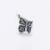 Colgante de Mariposa de Plata S925 Vintage Botón de Jade para Hombres y Mujeres Joyería de Pulseras - details 4