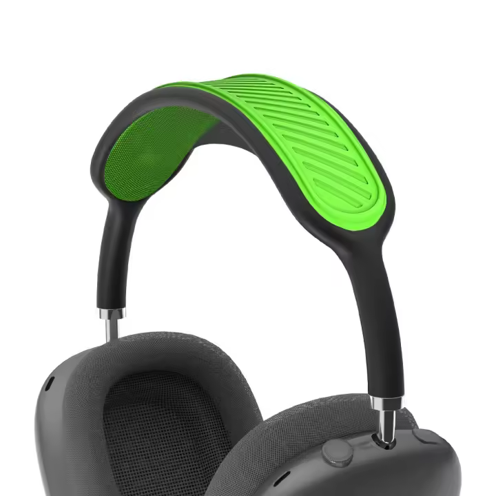 Funda protectora de silicona para Apple AirPods Max, funda protectora a prueba de polvo para auriculares inalámbricos con Bluetooth - 1