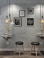 Cemento Industrial gris tienda de ropa decoración para sala de estar papel de contacto vinilo adhesivo papel tapiz impermeable pegatinas de pared - details 1