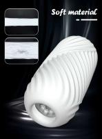 Juguetes masturbadores masculinos de silicona suave, Vagina, ejercicio de resistencia para adultos, productos sexuales, taza de bolsillo al vacío para hombres - details 1