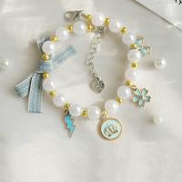 Collar ajustable para mascotas, decoraciones dulces, collar de perlas para gato, colgante de princesa, joyería para gato, suministros para mascotas - details 1