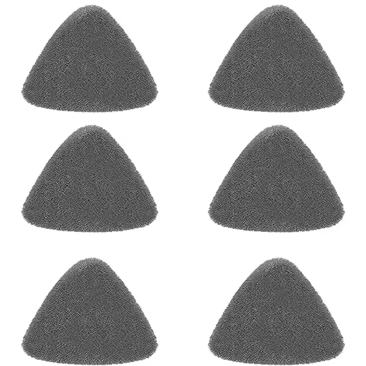 Mopa Triangular Giratoria 6 Recambios Mopas de Limpieza para Suelos Fregona Microfibra - 1