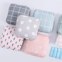 Bolsa De Viaje Portátil Para Copos De Té Y Algodón Bolsa De Almacenamiento De Maquillaje Y Sucursales Con Cierre De Cremallera Estilo Literario Para Mujeres - details 0