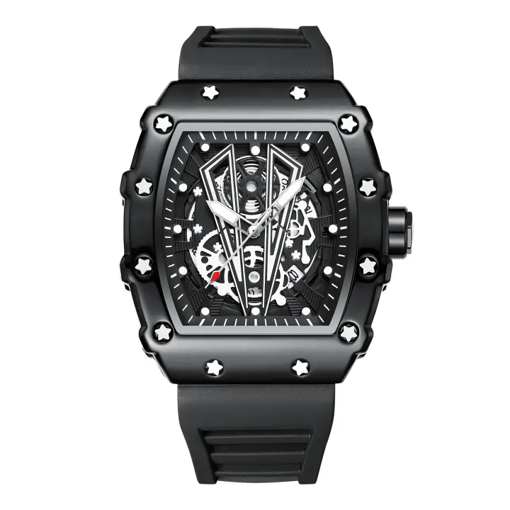 Reloj de hombre de marca suiza, hueco, luminoso e impermeable. - 1