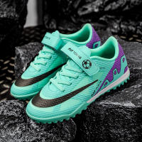 Zapatillas de fútbol para niños, antideslizantes, aptas para niños y niñas, para jugar al fútbol, ​​césped artificial, terreno arenoso y pedregoso - details 2