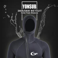 Traje de neopreno de 3mm para hombre, traje de buceo, caza subacuática, surf, cremallera frontal, pesca submarina, equipo Cálido impermeable - details 6