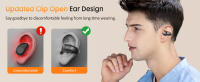 Auriculares inalámbricos con Clip para la oreja, cascos deportivos con Bluetooth 5,3, micrófono incorporado, ganchos para la oreja, 36H de tiempo de reproducción - details 4