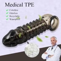Empaque privado Anillos sexys para hombres Funda reutilizable para testículos Retraso de la eyaculación Erección más fuerte Estimulación Juguetes sexuales para parejas masculinas adultas - details 1