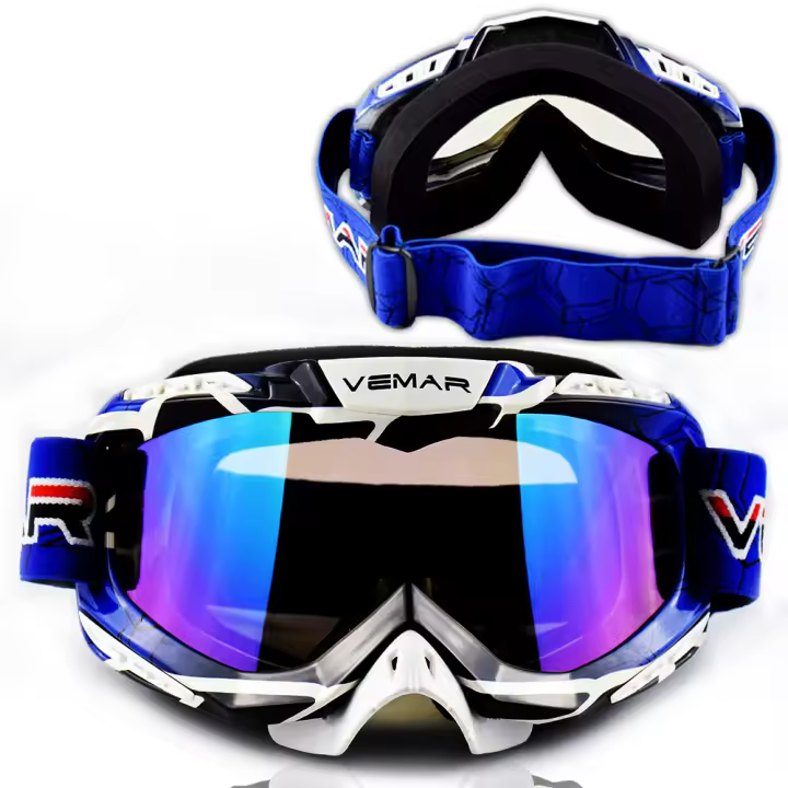 Gafas de Moto VEMAR HD A prueba de viento, anti-impacto, resistente a arañazos, ligero para motocicleta, ciclismo, motocross, deportes al aire libre, ATV, MTB - 1