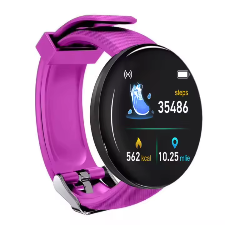 Reloj inteligente deportivo para hombres: pantalla redonda, podómetro, notificaciones, monitor de frecuencia cardíaca y sueño. - 1