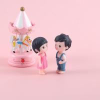 Regalo de Navidad DIY, Mini bonsái bonito para casa de muñecas, pequeños amantes, figurita de pareja en miniatura, muñeca artesanal, adorno para niño y niña - details 4