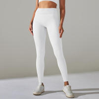 Pantalones deportivos de cintura alta sin costuras para yoga para mujer para hacer ejercicio y correr - details 54