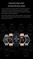 Reloj inteligente con Bluetooth para hombre y mujer, pulsera con Dial personalizado, control del ritmo cardíaco, llamadas, para Android e IOS, 2023 - details 7