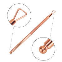 Tijeras de Uñas Set de 3 Herramientas de Manicura Accesorio de Arte de Uñas en Acero Inoxidable Para Eliminar la Piel Muerta y Recortar el Cutículas Color Rosa Oro - details 1