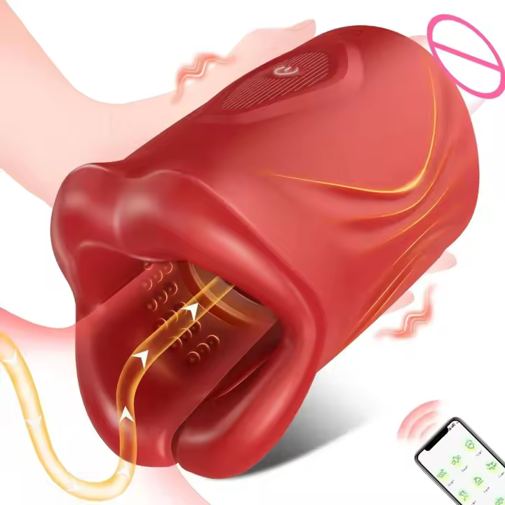 Leten-vibrador de entrenamiento para glande, estimulador retardante, Garganta Profunda, masturbador masculino Oral, juguete sexual para hombres - 1