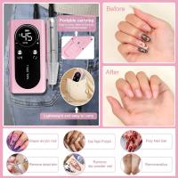 Pulidor de uñas eléctrico portátil V2, máquina profesional de eliminación de uñas, recargable, 45000 rpm, nuevo - details 0