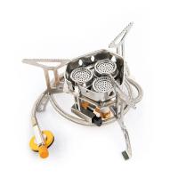 Camping Tourist Burner Big Power Gas Stove Cookware Portable Furnace Picnic Barbecue Tourism Supplies Outdoor Recreation - details 0