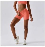 Pantalones Cortos Deportivos para Mujeres Leggings de Yoga de Cintura Alta Aprones de Entrenamiento de Gimnasio con Secado Rápido Material de Nylon Adecuados para Yoga y Elasticidad - details 3